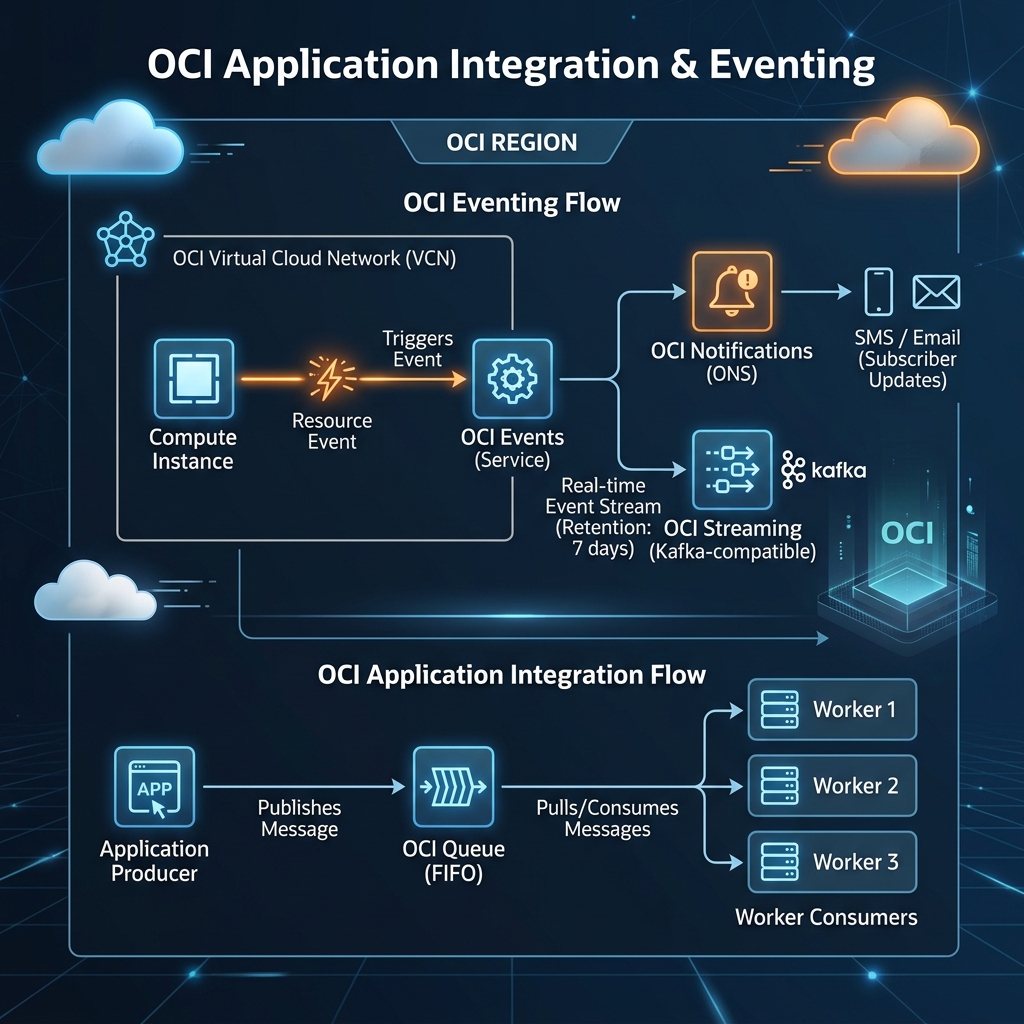 OCI Application Integration and Eventing Architecture