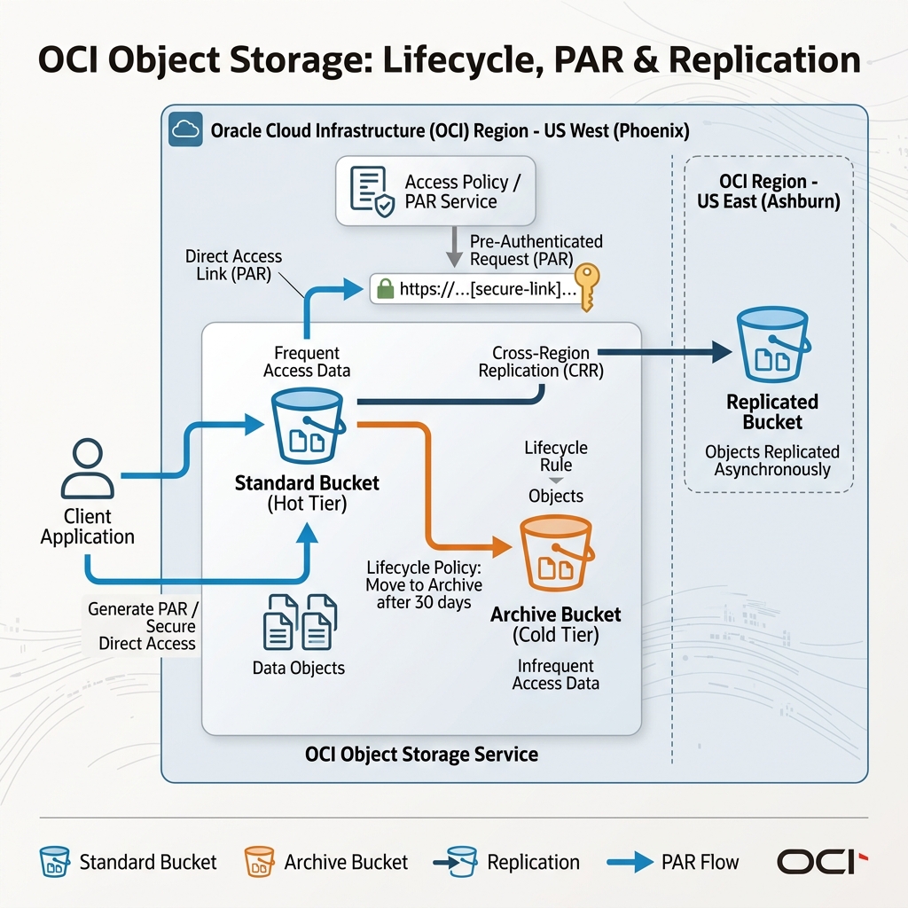 OCI Object Storage Architecture
